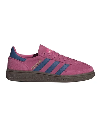 Pantofi sport Spezial low-cut din piele intoarsa, Roz zmeuriu/Bleumarin
