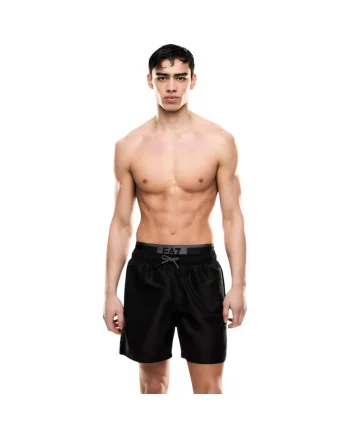 Short  EA7 Water Sports Tape 43641, Negru