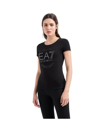 Tricou  EA7 Crossover Stretch 38888, Negru