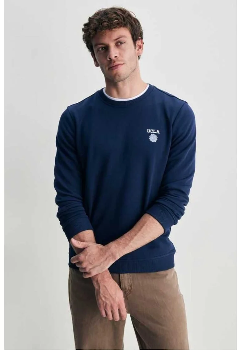 Bluza sport cu decolteu la baza gatului,  VALLEY