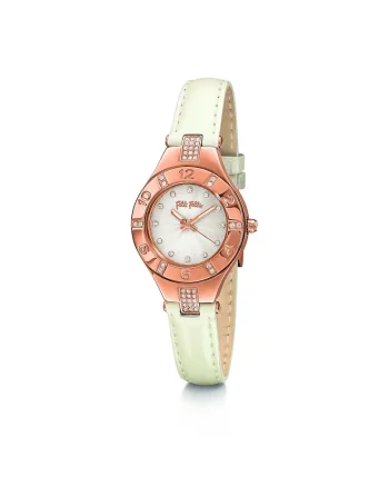 Ceas Dama,  Checkmate, inox, piele naturala, 27mm