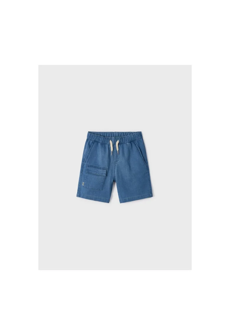 Pantaloni lungi,  302028061, Bumbac, Albastru, Albastru