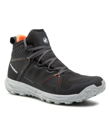 Pantofi trekking barbati,  208354790, Textil, Negru, Negru