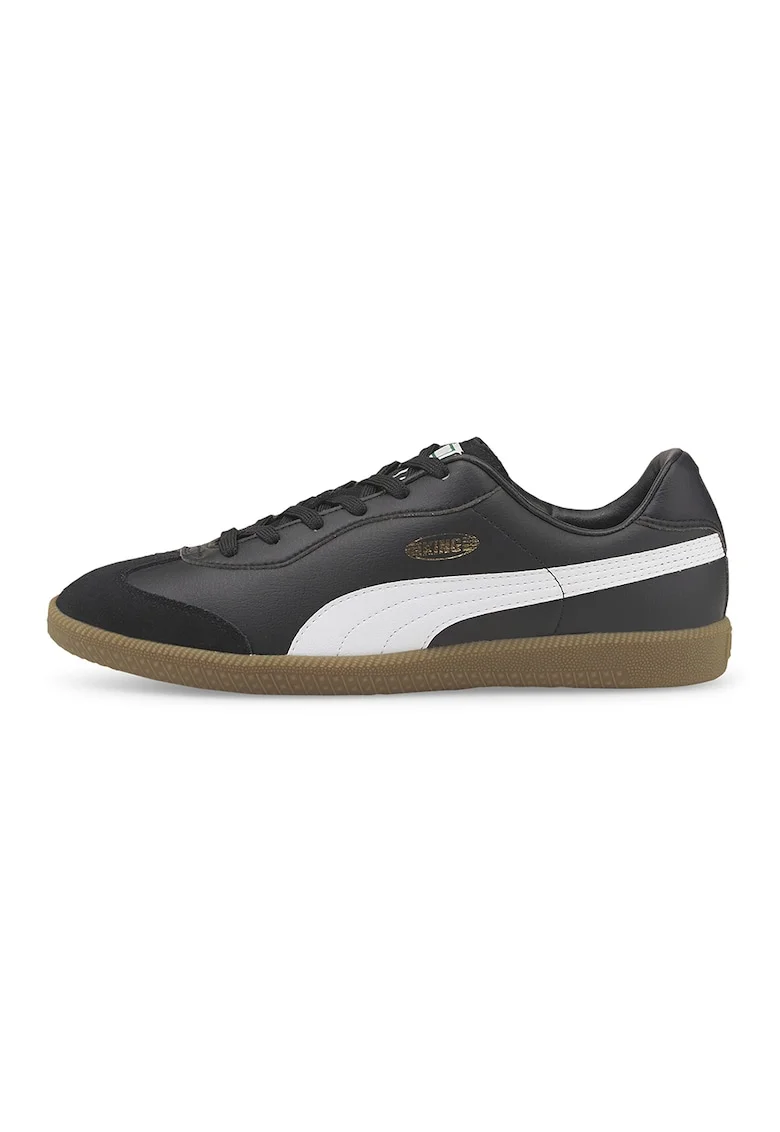 Pantofi sport pentru fotbal King 21, Alb/Negru stins