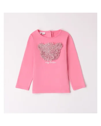 Bluza cu imprimeu in relief pentru fete,  4.A585