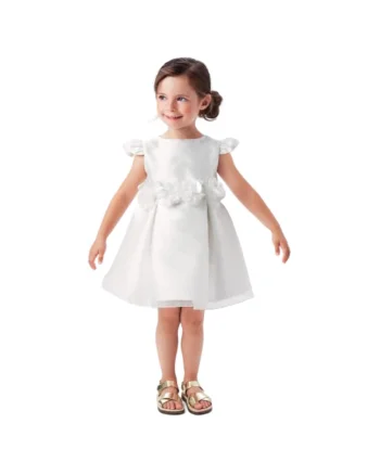 Rochie eleganta cu dantela pentru fete,  0.6248, Alb