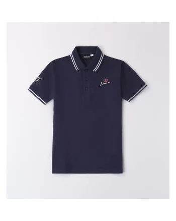 Tricou polo pentru baiat, . 0.8680, Albastru inchis, Albastru inchis
