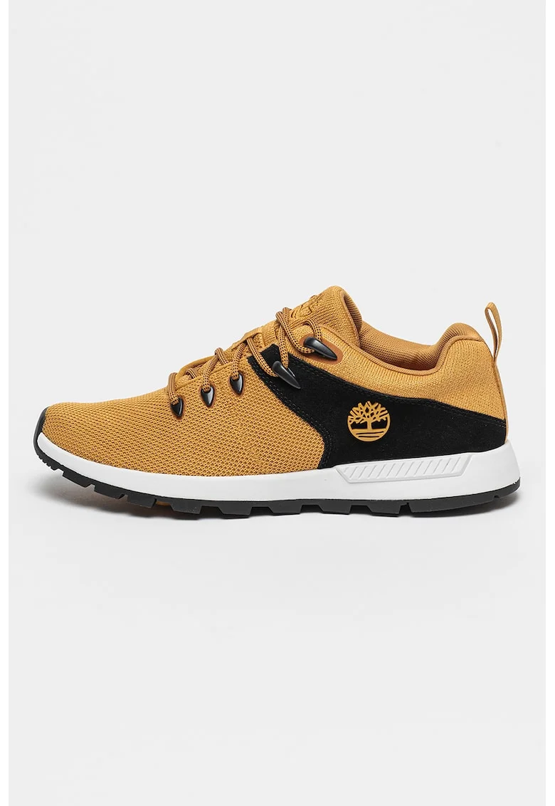 Pantofi sport pentru trekking Sprint, Negru/Caramel