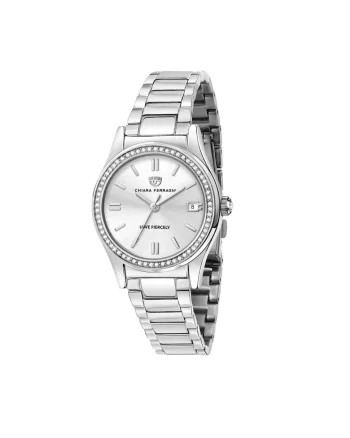 Ceas de dama,  Inox, 32mm, Argintiu