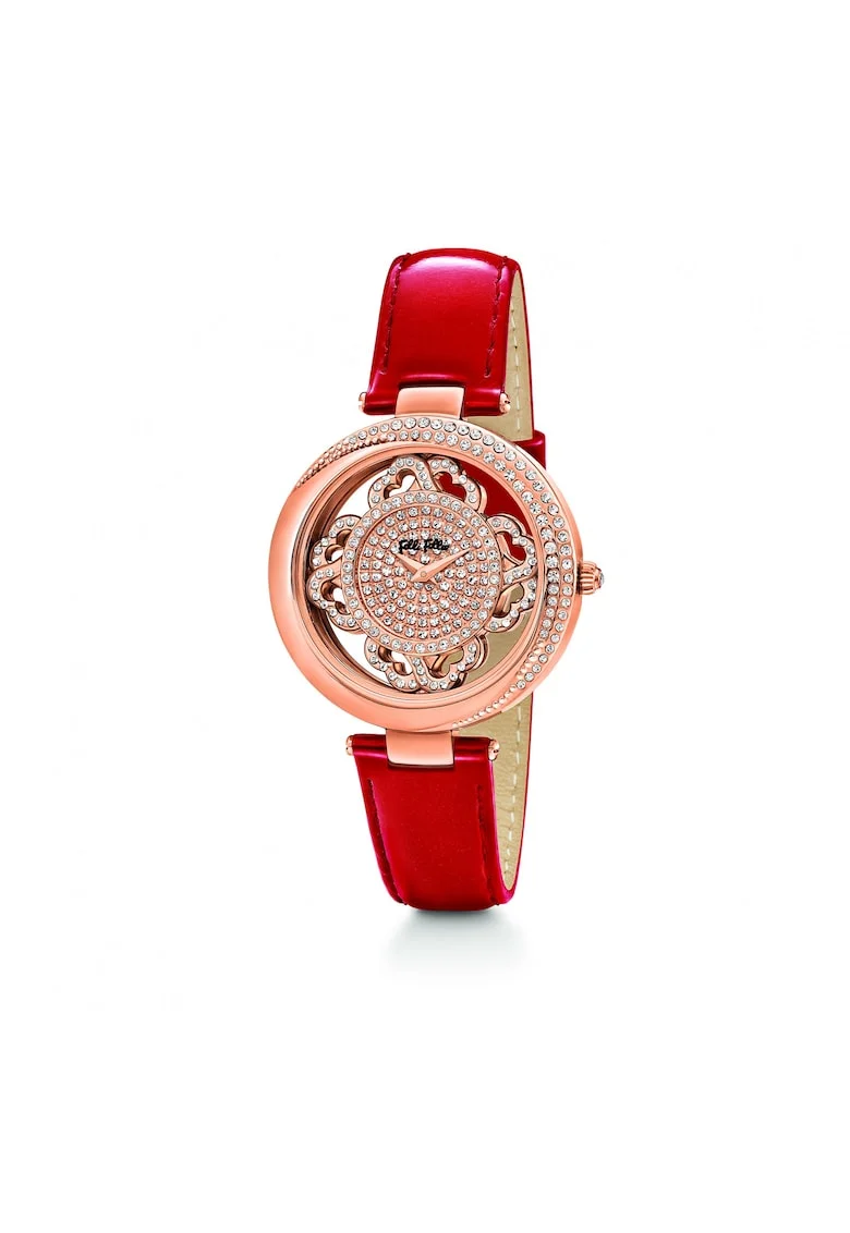 Ceas Dama,  Santorini Flower WF13B043SSR