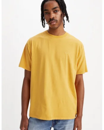 Tricou lejer din bumbac Red Tab™, Galben inchis