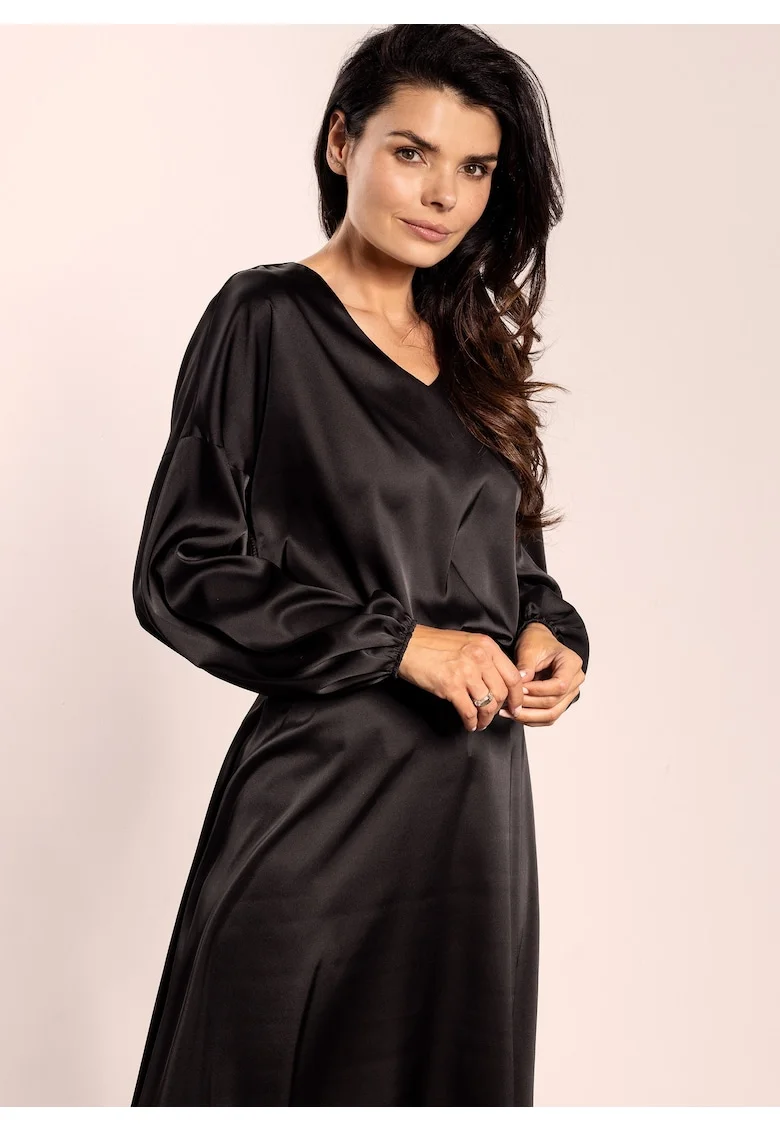 Bluza dama,  A740, negru, poliester