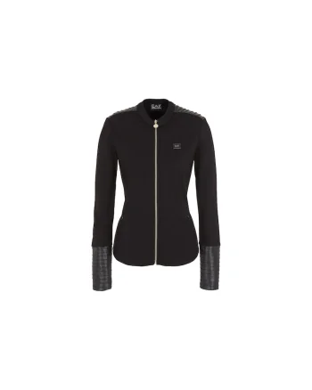 Bluza trening Emporio Armani  Train Winter Mix W T-Top FZ Mix Material 6RTM32TJRLZ01200