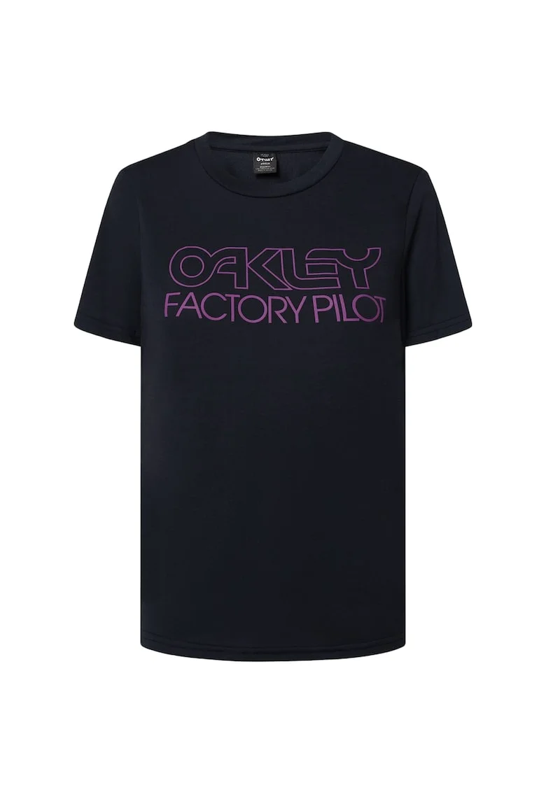 Tricou dama  Factory Pilot Negru/Mov, Negru