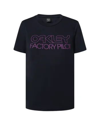 Tricou dama  Factory Pilot Negru/Mov, Negru