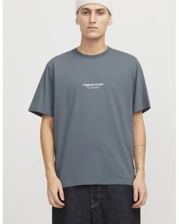 Tricou de bumbac cu imprimeu text
