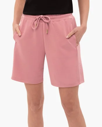 Pantaloni scurti sport pentru femei  M-Lotiz, roz
