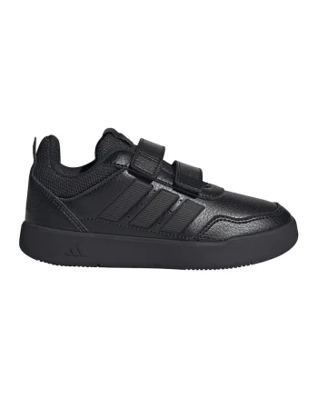Pantofi sport Tensaur Sport 3.0 de piele ecologica cu velcro, Negru stins