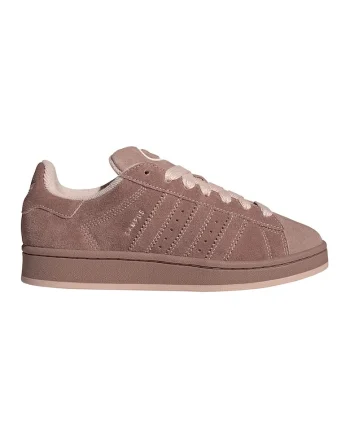 Pantofi sport Campus 00s de piele intoarsa, Roz prafuit