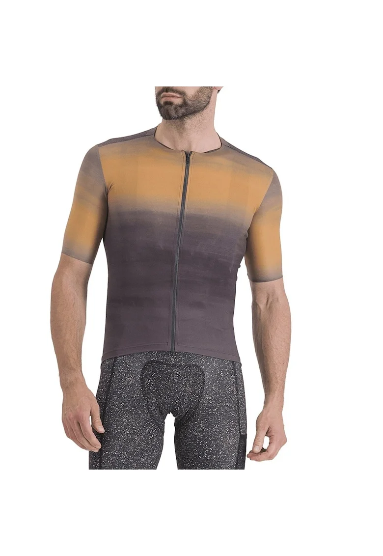 Tricou ciclism barbati  Sky Rider Supergiara Maro/Mov, Maro