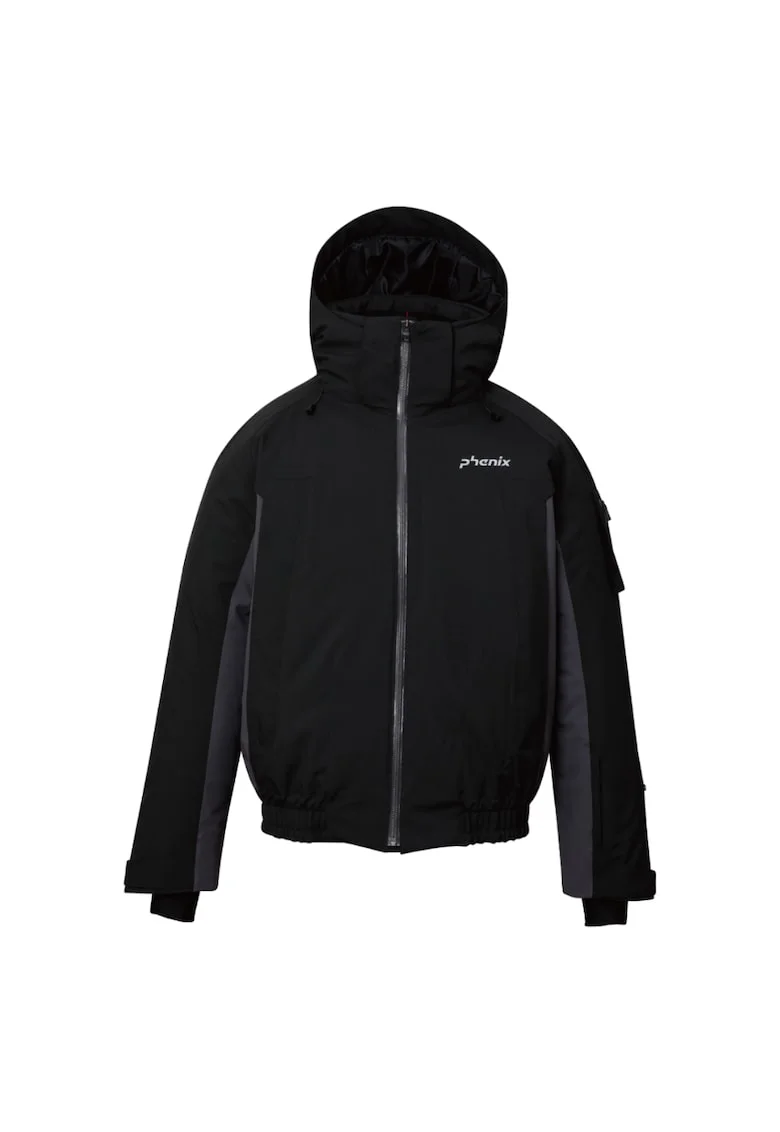 Geaca bomber de schi, Negru