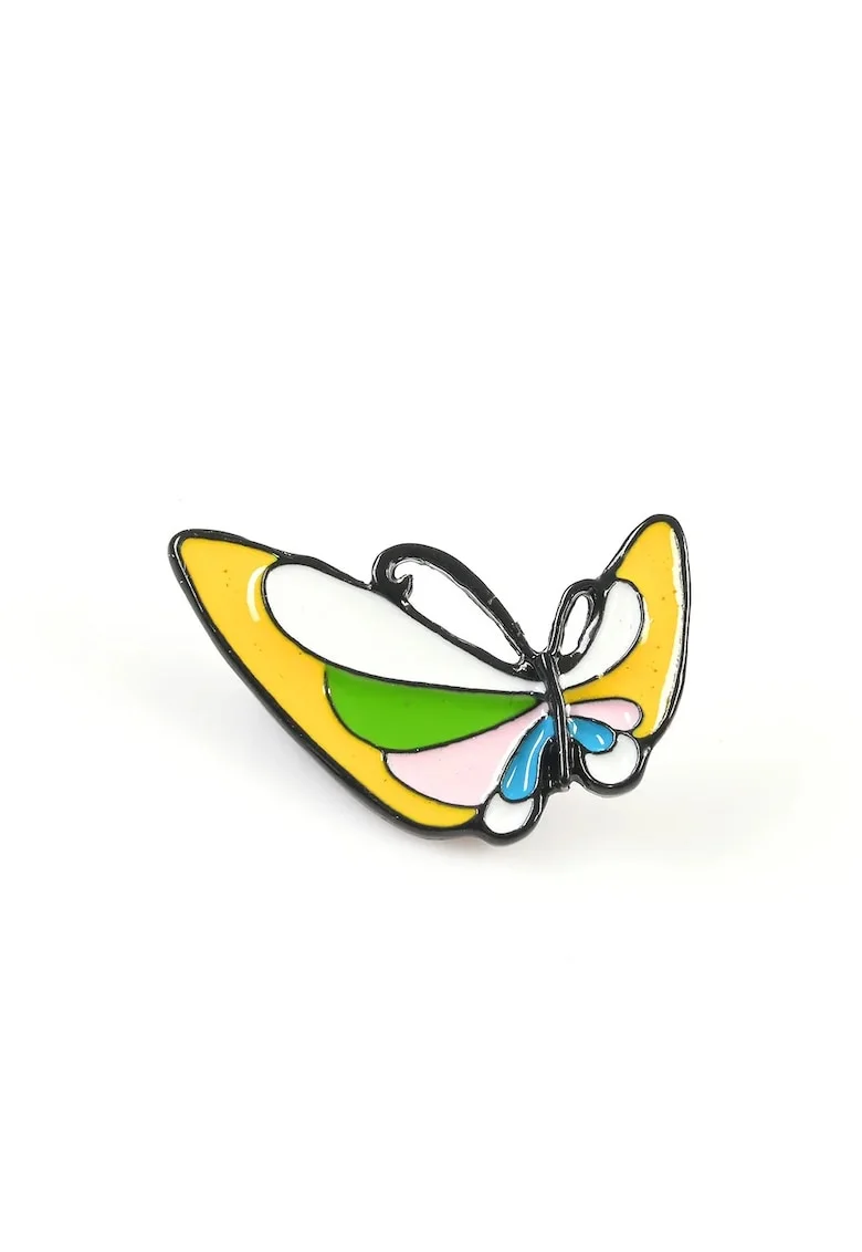 Brosa martisor fluture multicolor