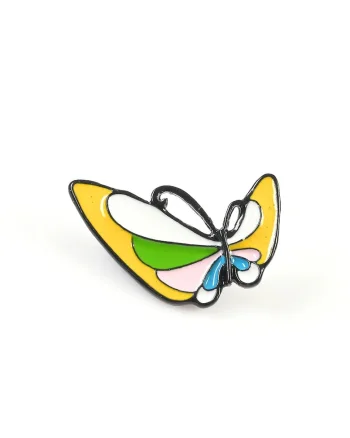 Brosa martisor fluture multicolor