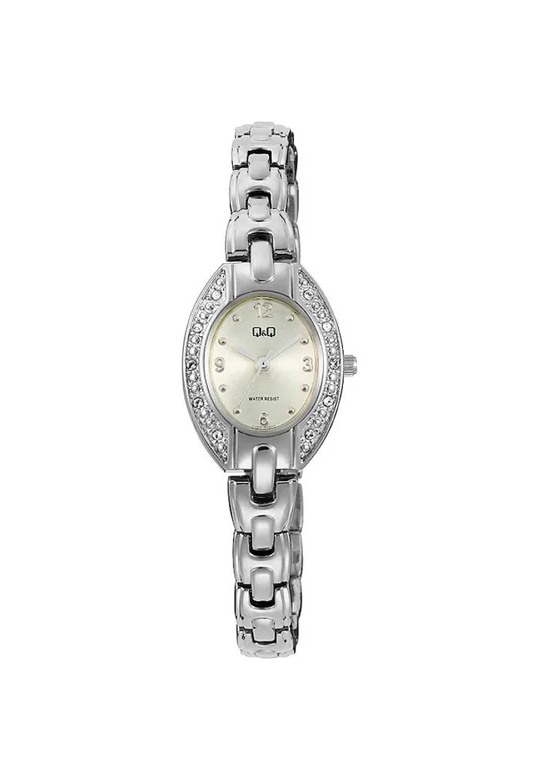 Ceas de dama  F15A-004PY, argintiu
