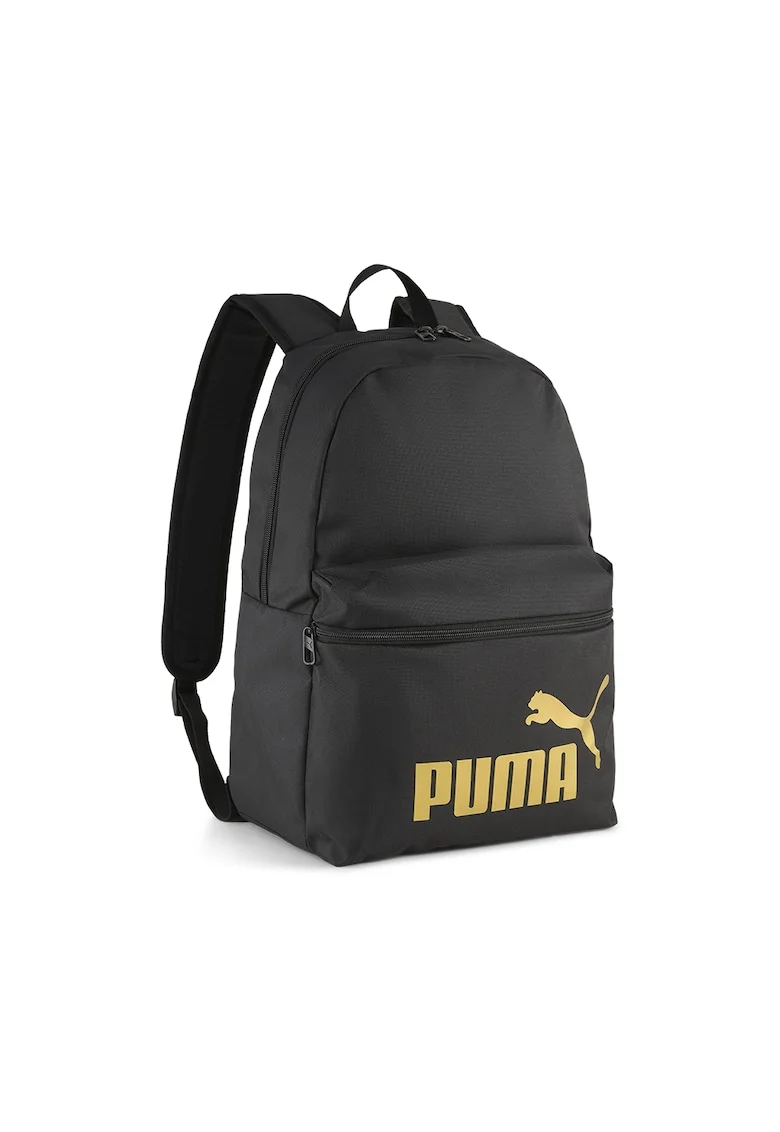 Rucsac cu imprimeu logo Phase - 22 L, Auriu/Negru