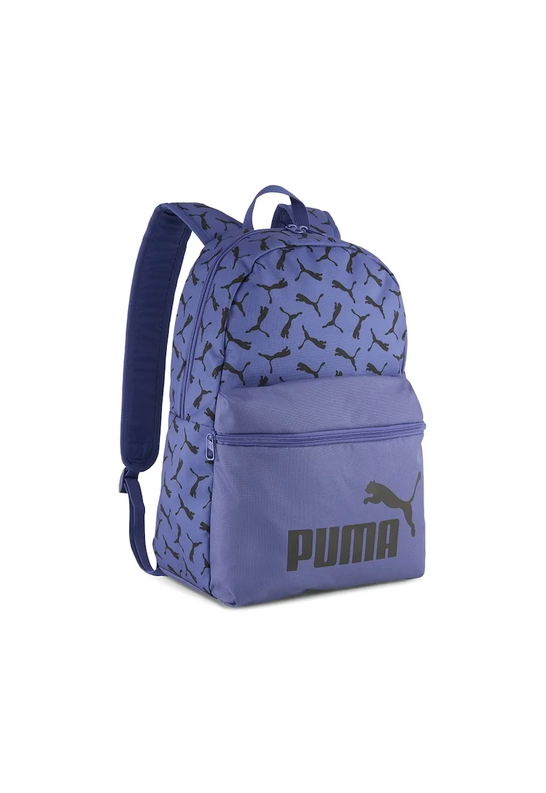 Rucsac cu imprimeu logo Phase - 22L, Negru/Albastru inchis
