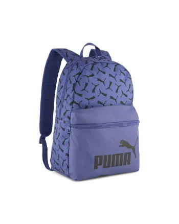 Rucsac cu imprimeu logo Phase - 22L, Negru/Albastru inchis