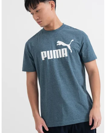 Tricou cu decolteu la baza gatului si logo, Alb/Verde pal