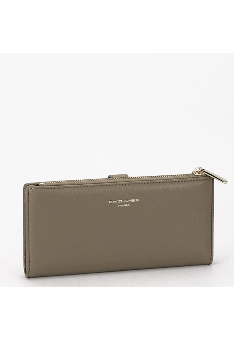 Portofel maro taupe  Paris DJ0086-1 07 18741, Maro taupe