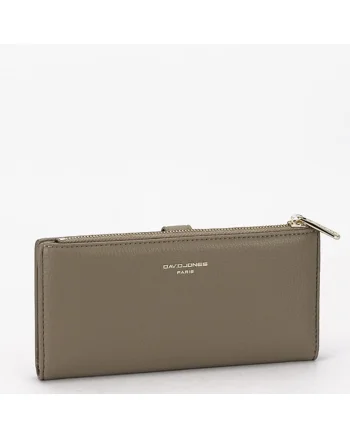 Portofel maro taupe  Paris DJ0086-1 07 18741, Maro taupe