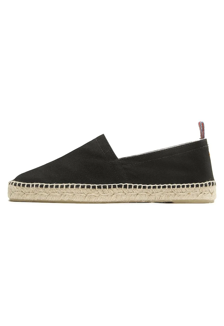 Espadrile barbati  21036, Piele naturala, Negru