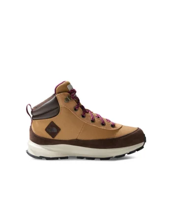Bocanci trekking unisex NF0A7W5ZOHU1, Piele naturala, Maro