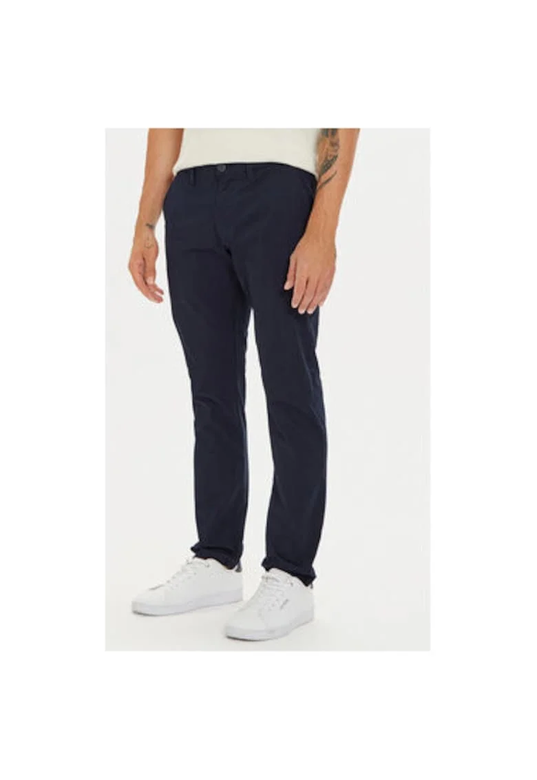 Pantaloni barbati,  304183034, Bumbac, Albastru, Albastru