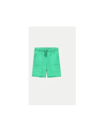 Pantaloni copii,  049316, Verde, Bumbac,