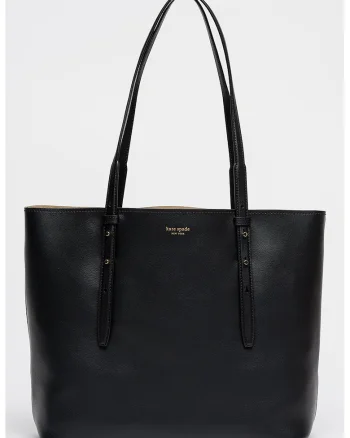 Geanta shopper din piele Do It All, Negru