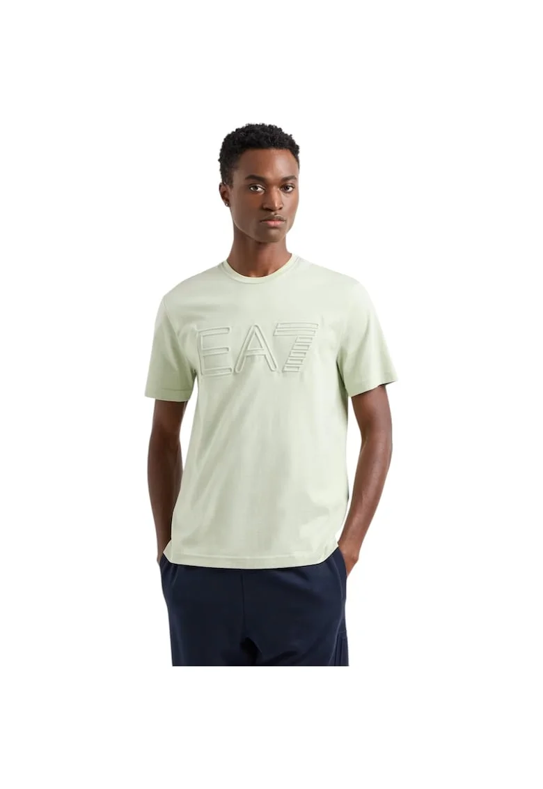 Tricou  EA7 Train Visibility 40761, Verde deschis