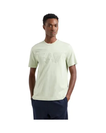 Tricou  EA7 Train Visibility 40761, Verde deschis
