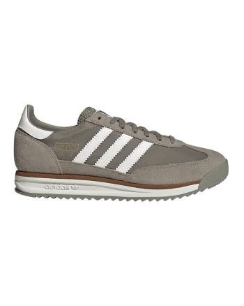 Pantofi sport SL 72 RS de piele intoarsa cu insertii textile, Bej/Alb murdar
