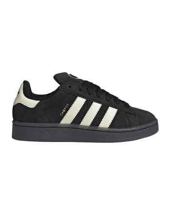 Pantofi sport din piele intoarsa Campus 00s, Alb fildes/Negru