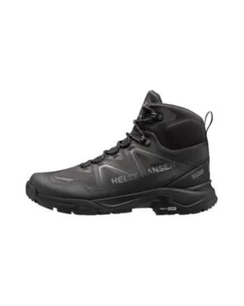 Ghete de trekking pentru barbati,  Textil/Poliester, Negru,