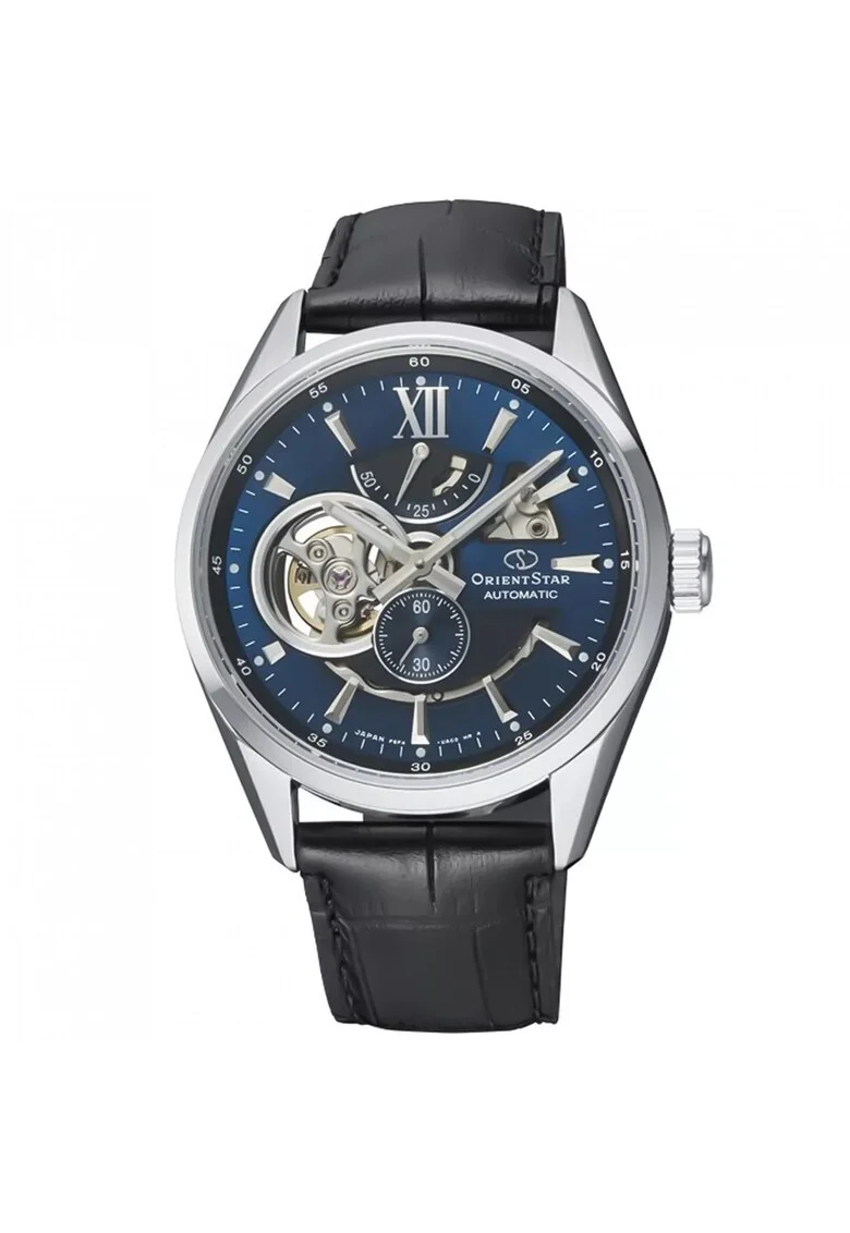 Ceas Barbati,  Contemporary RE-AV0005L, automat, inox, piele naturala, 41mm