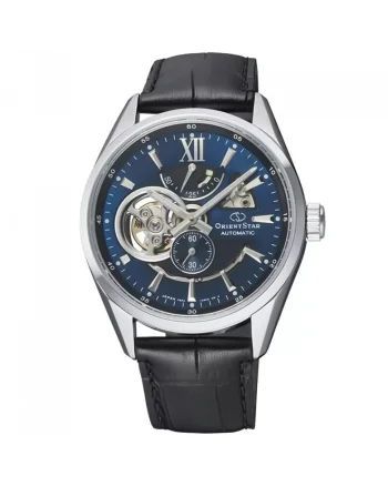 Ceas Barbati,  Contemporary RE-AV0005L, automat, inox, piele naturala, 41mm