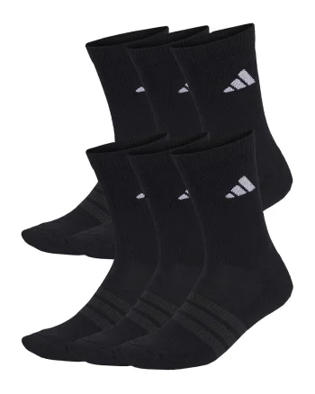 Set de sosete scurte unisex C ESS CRW - 6 perechi, Negru