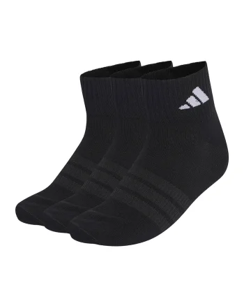 Set de sosete unisex din amestec de bumbac - 3 perechi, Alb/Negru