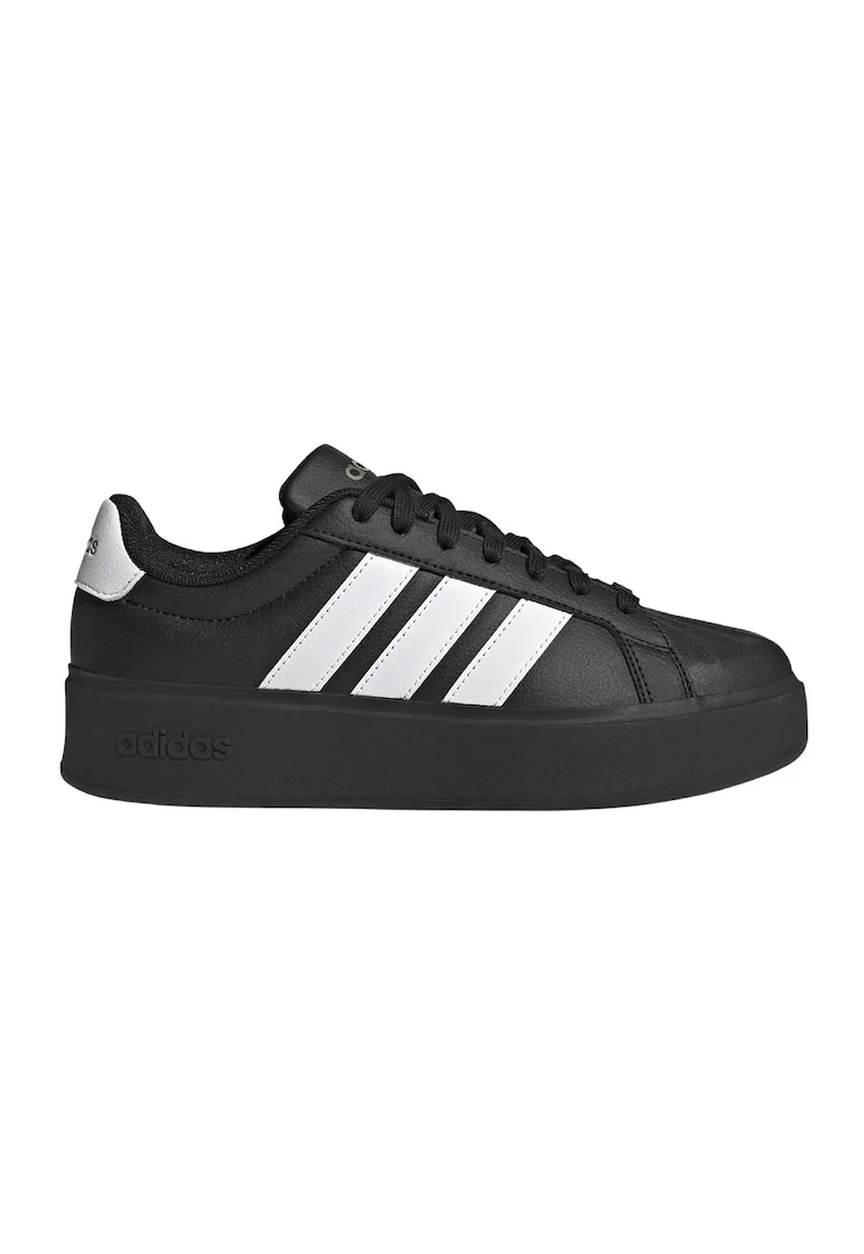 Pantofi sport Streettalk Bold de piele ecologica, Negru/Alb optic