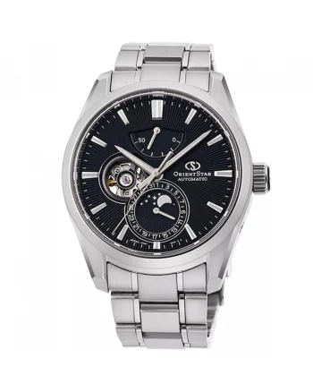Ceas barbati,  Classic RE-AY0001B, automat, inox, 41mm, piele naturala